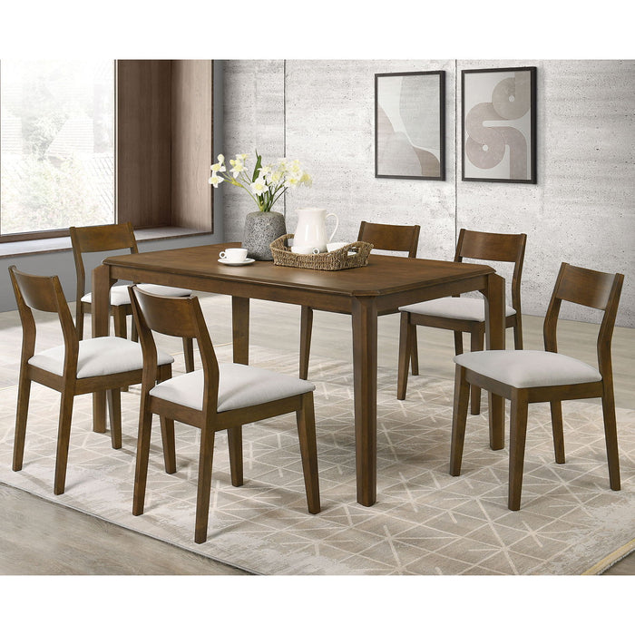 Warren - Rectangular Dining Table - Dark Brown