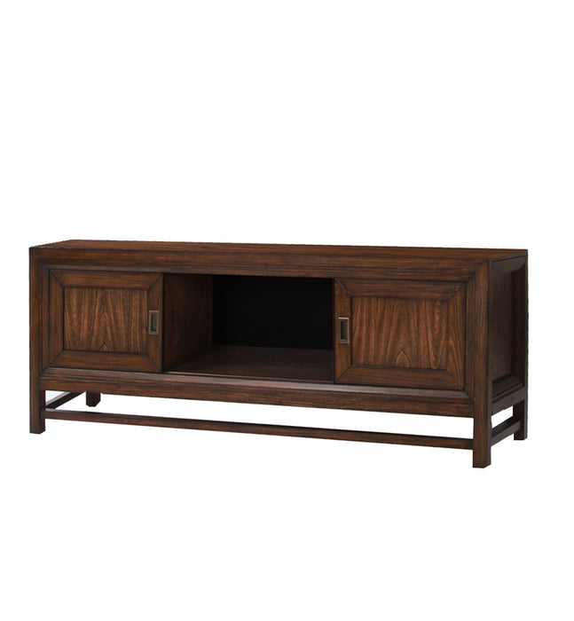 TV Stand Console, For TVs Up To 85", 2 Tone - Brown