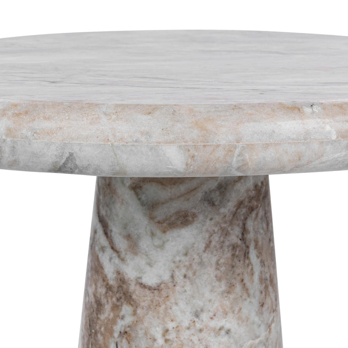 Huxley - Marble Round Accent Table