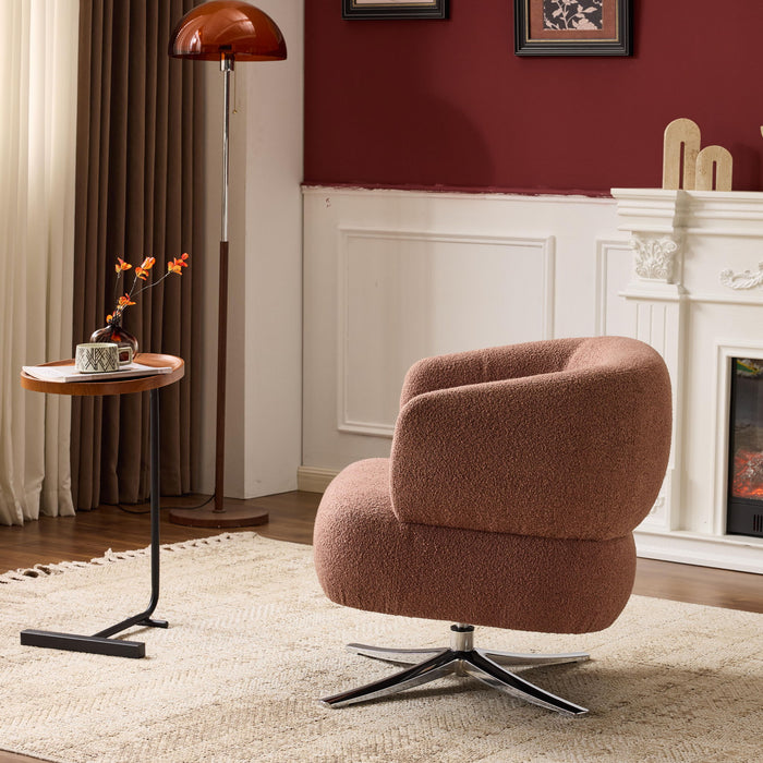 Cuddle Style Leisure Swivel Sofa Chair