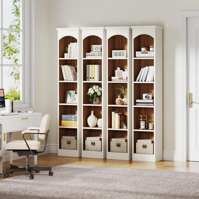 5 Tier Library Bookcase For Living Room