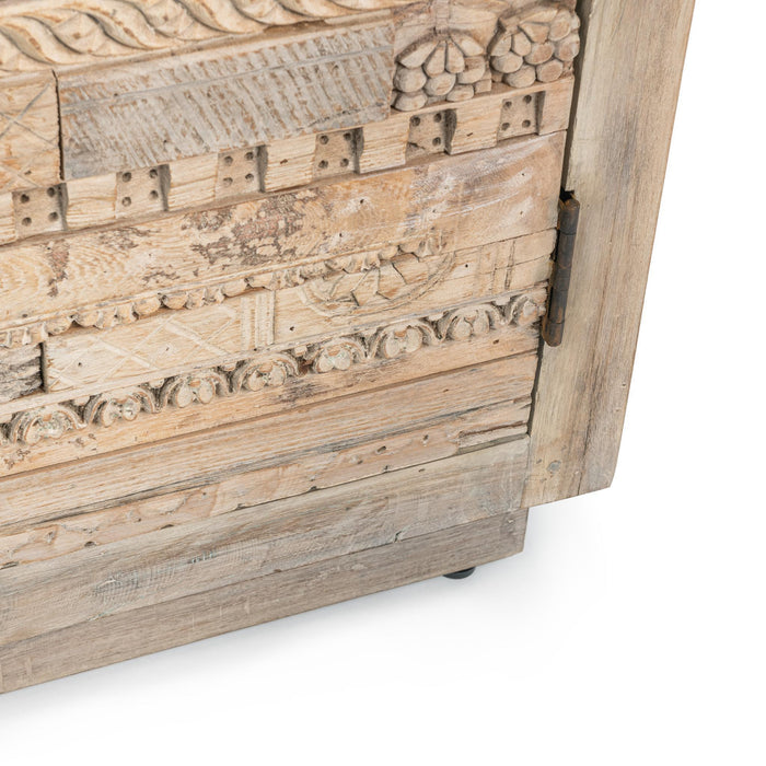 Alta - 2 Door Carved Panel Sideboard - Butterwood Blend