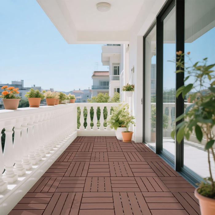Interlocking Deck Tiles For Outdoor Patio