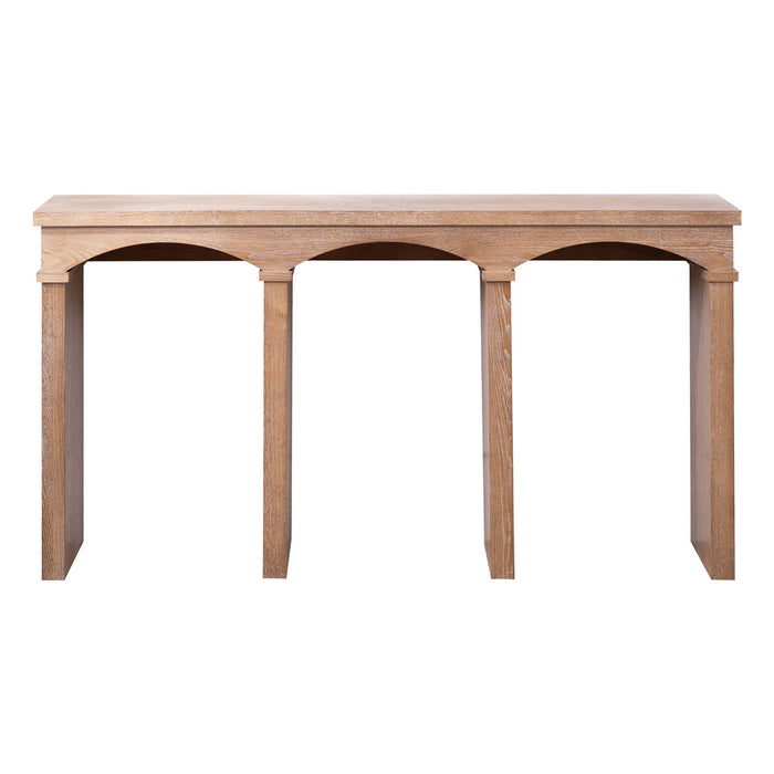 Archway Console Table - Antique Natural / Light Natural / Natural