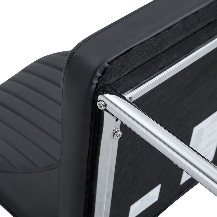 Luxury Simple High Resilience Dining Chair With Metal Legs