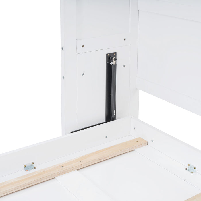 Murphy Modern Bed With Top Cabinets For Space Saving And Comfort