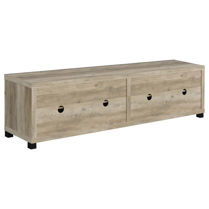 Heron - 3 Piece TV Entertainment Center - Natural