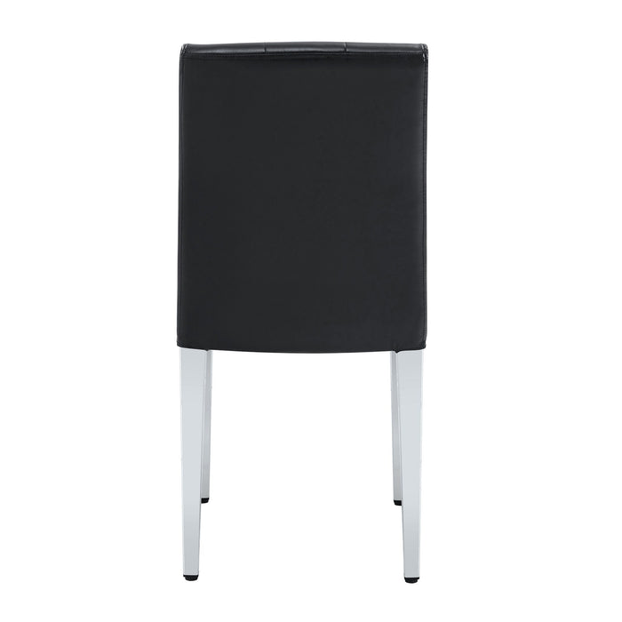 Dining Chairs With Ergonomic Buckle Backrest For Home