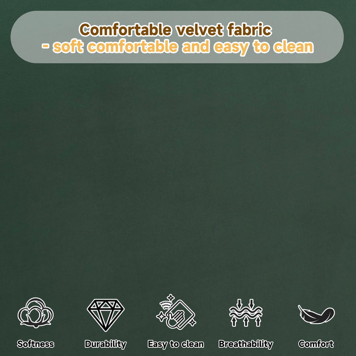 Upholstered Simple Modern Bedroom Bed With Curved Headboard