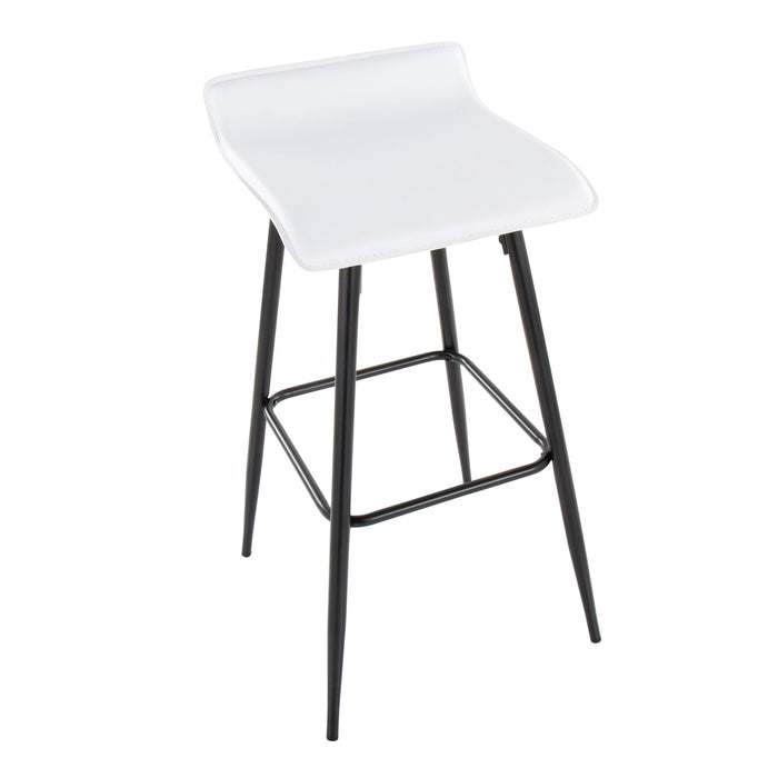 Ale - Contemporary Fixed-Height Bar Stool (Set of 2)