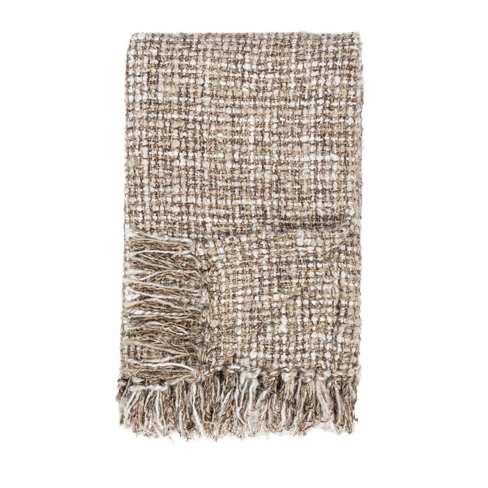 Throws - 50" x 70" TC Porter Throw - Natural / Ivory
