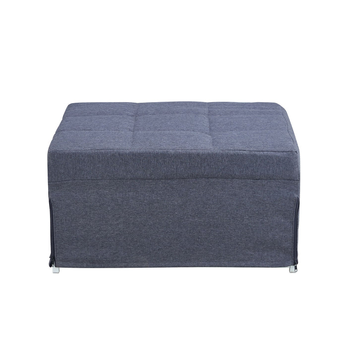 Modern Convertible Sofa Bed 4 In 1 Folding Ottoman Sleeper With Adjustable Backrest