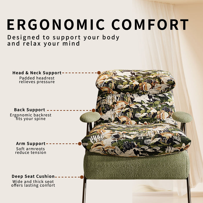 Ergonomic Single Chair