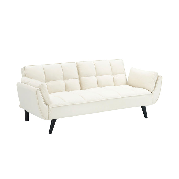 Sofa Soft Two Armrests Throw Pillow Pillow Comfortable Fit Apartment Bedroom Small Space