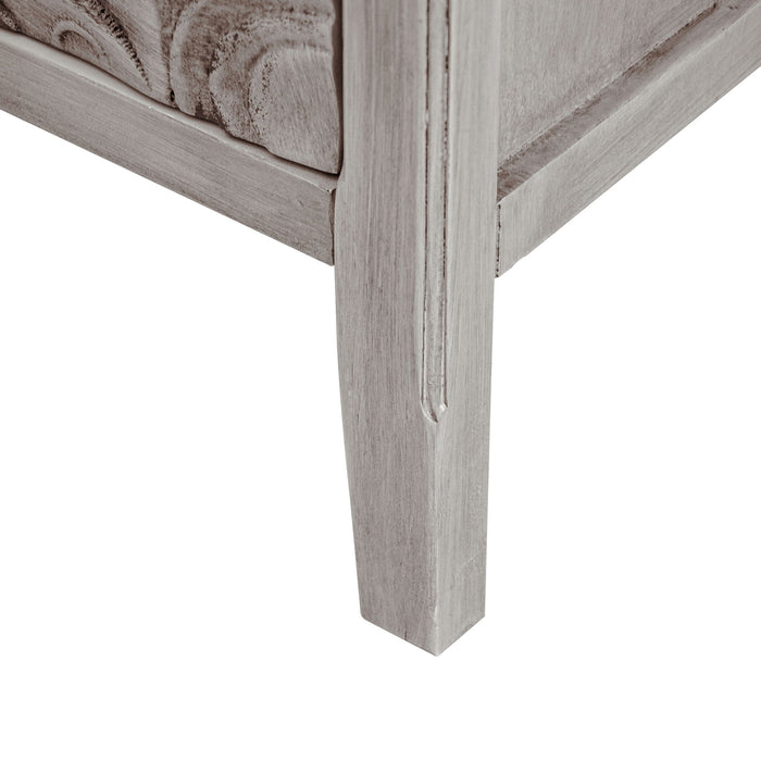 3 Drawer Cabinet, American Furniture, Suitable For Bedroom, Living Room - Light Gray