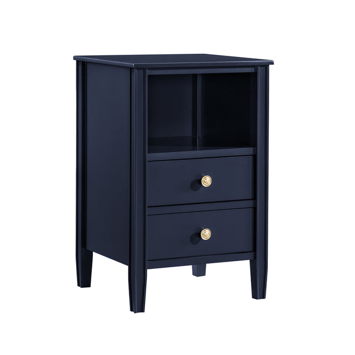 Winston - 2 Drawer Storage Nightstand