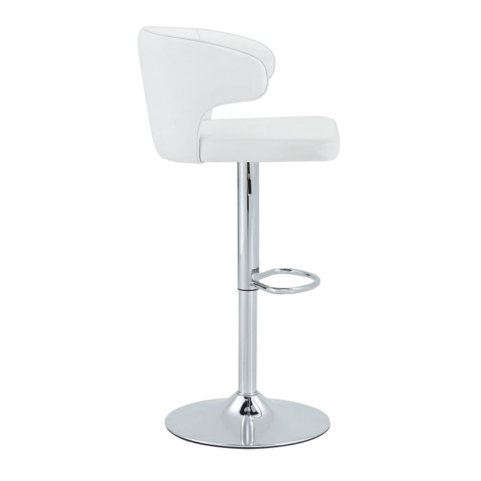 Adjustable Swivel Bar Chair With Ergonomic High Back Design