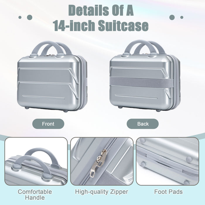 Spinner Luggage Set With Combination Lock