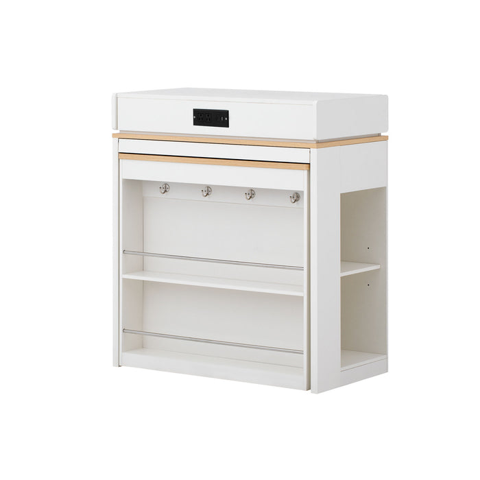 Extendable Dining Table With Folding Top