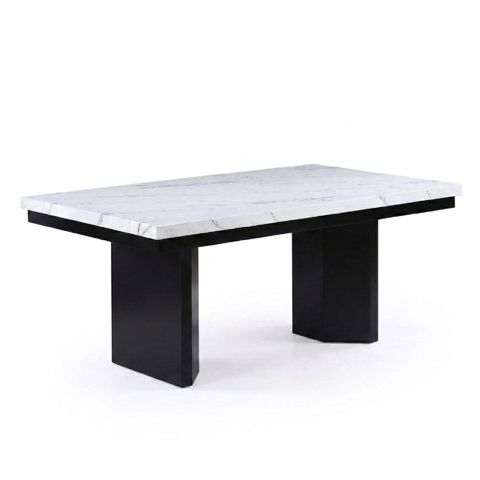 Dining Table For Kitchen - Black / White