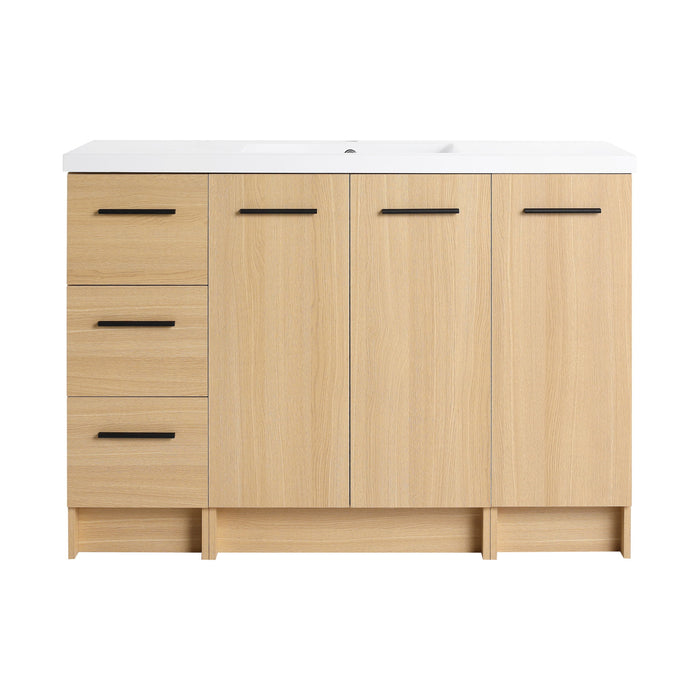 Floating Bathroom Vanity With Sink, Modular Cabinet