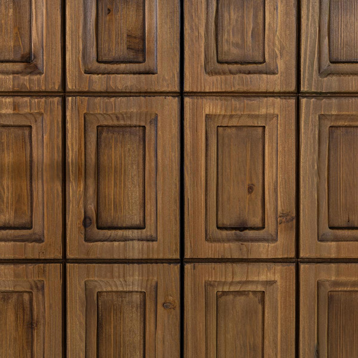 Willmark - 6 Door Iron Leg Sideboard