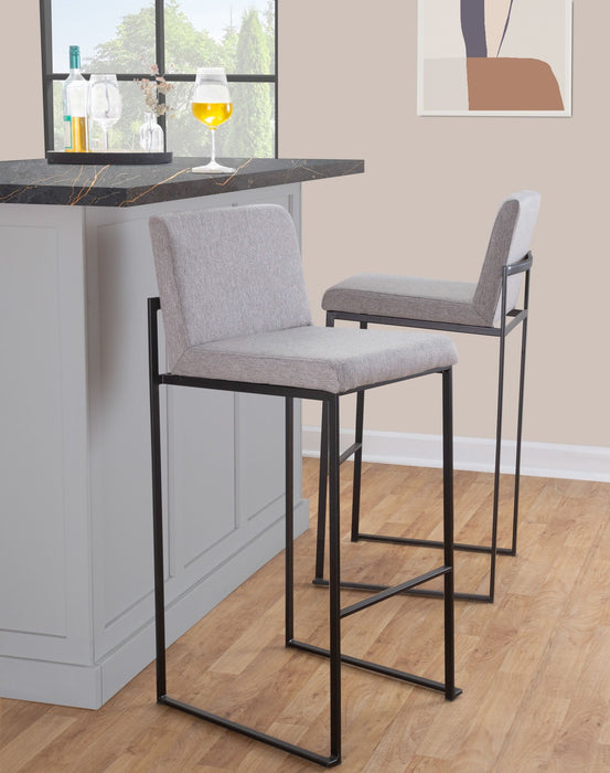 Fuji - Contemporary High Back Barstool Elegant Design