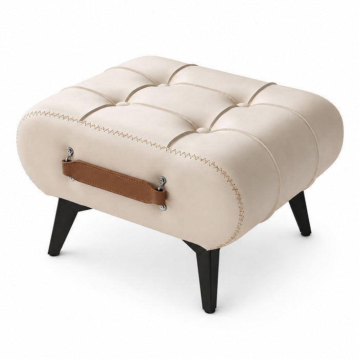 Minimalist Footstool With Hidden Storage