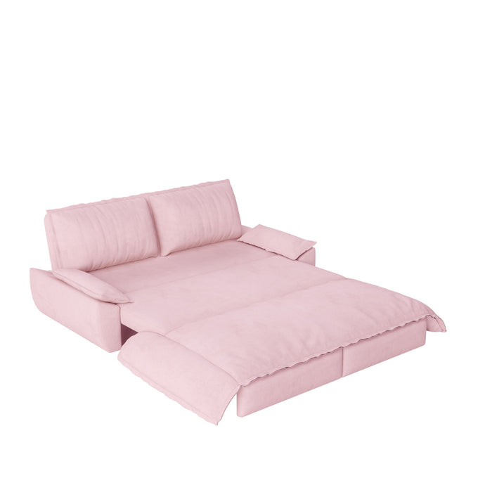 Queen Pull Out Bed, 3 In 1 Convertible Sleeper Sofa