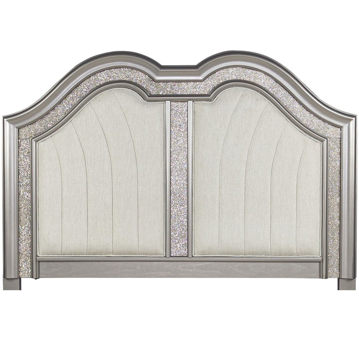 Elegant Bed With Built In Footboard Bench, USB
