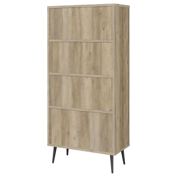 Minerva - 3 Shelf Bookcase With Drawers - Natural