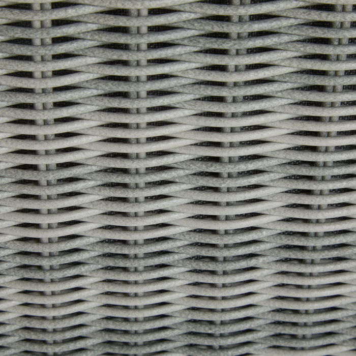 Modern Lounge Chair With Rope Accents And Cushions