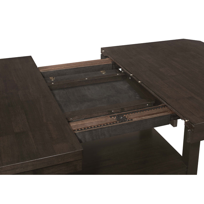 Prentiss - Extension Counter Dining Table - Cappuccino