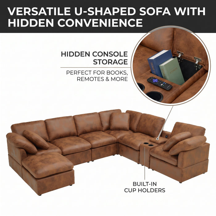 Modular Design Cloud Sofa, Freely Configurable