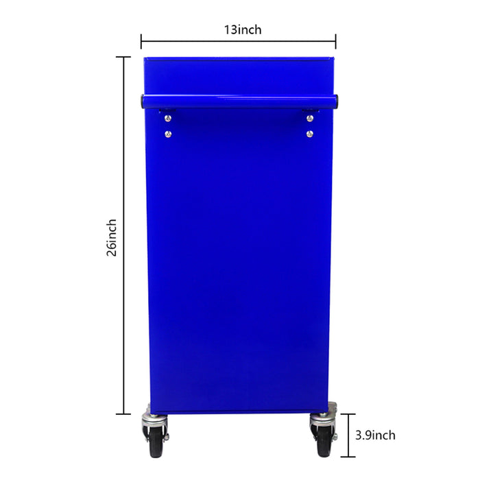 4 Drawers Multifunctional Tool Cart With Wheels