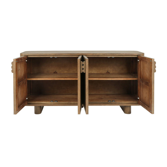 Tacoma - 4 Door Sideboard - Tawny Brown