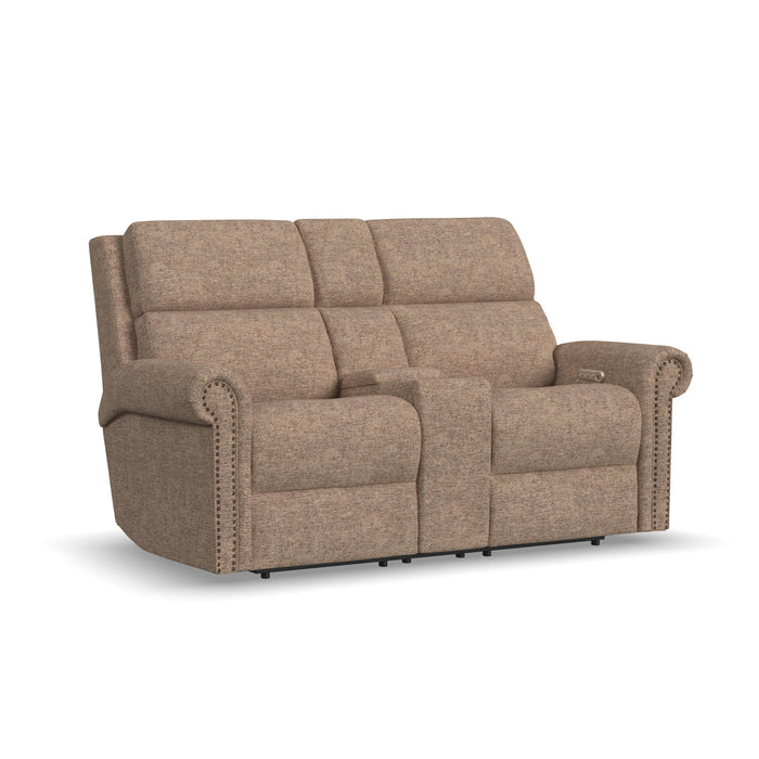Bernard - Loveseat With Nailhead Trim