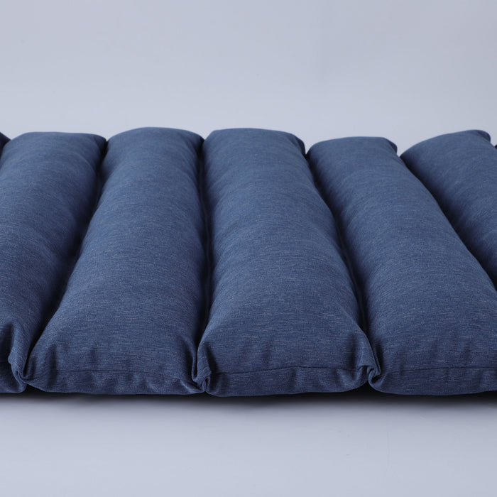 2 Piece Outdoor Chaise Lounge Chair Cushion Set