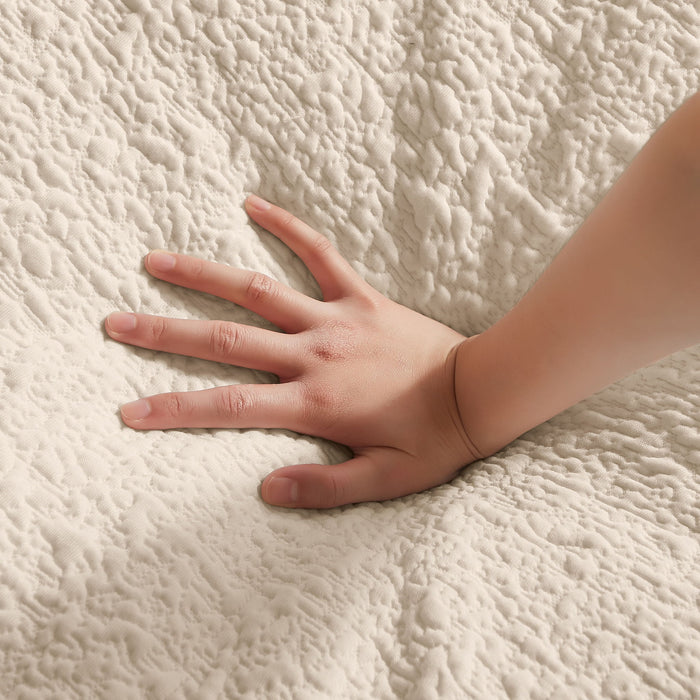 Cloud Sectional Couch, Convertible With Ottoman, 3 Seater Modular Design