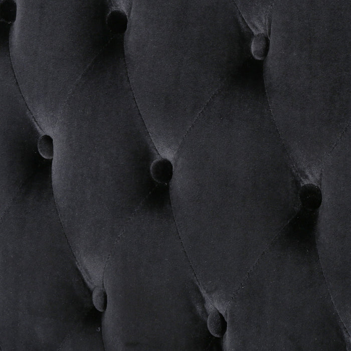 Nurturing - Upholstered Loveseat With Wing Back And Diamond Tufting