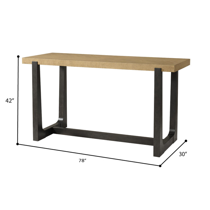 Sutton Place - Bar Height Table - Caramel / Cocoa