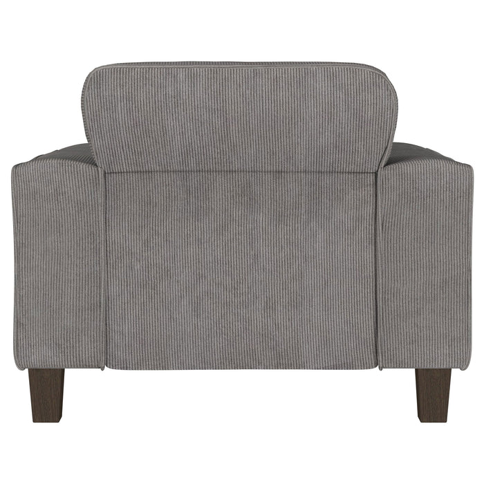 Dana - Track Arm Tufted Accent Chair