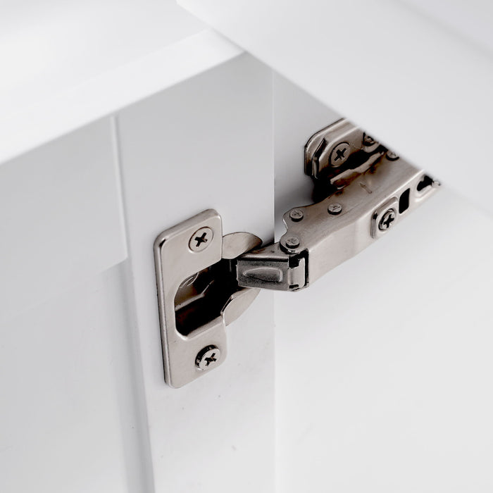 Shaker Free Standing Bathroom Vanity Cabinet With Sink, Soft Close Drawers, Soft Close Doors