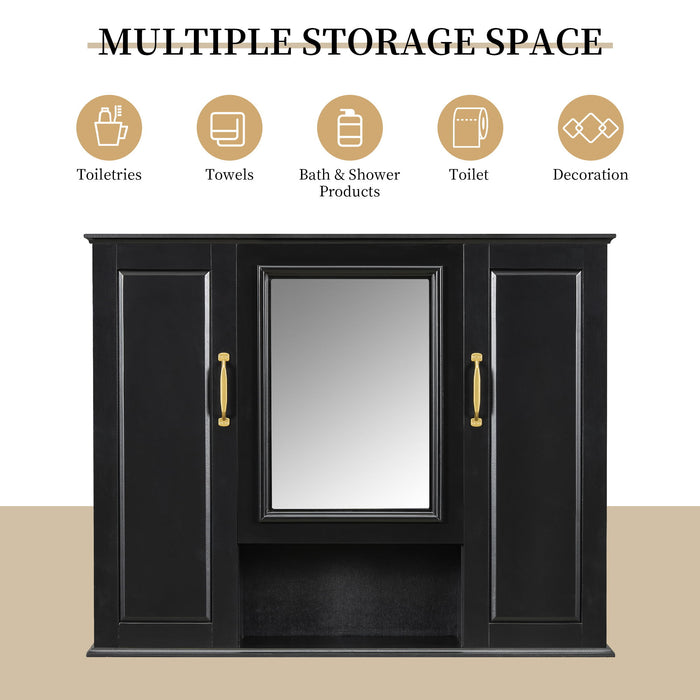 Modern Wall Mounted Medicine Cabinet With Mirror