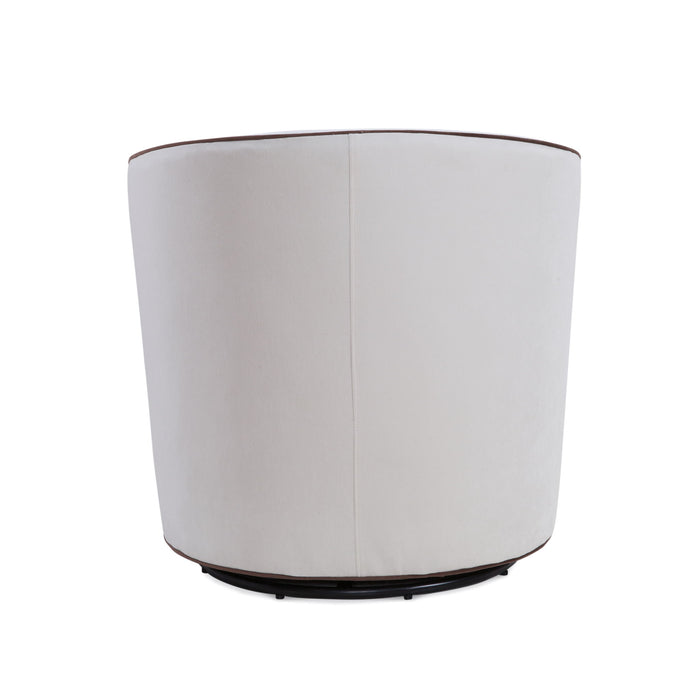 Kendall - Swivel Chair With Barrel Back Design