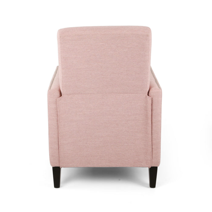 Kiersten - Contemporary Fabric Pushback Recliner