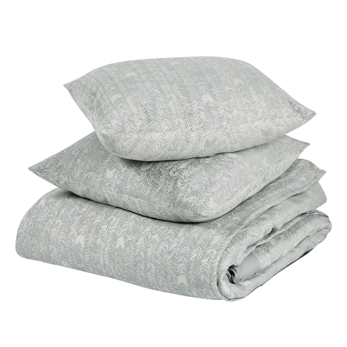 French Herringbone - 3 Piece Duvet Set