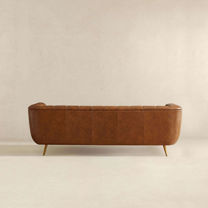 Ava - Sofa - Gold / Tan