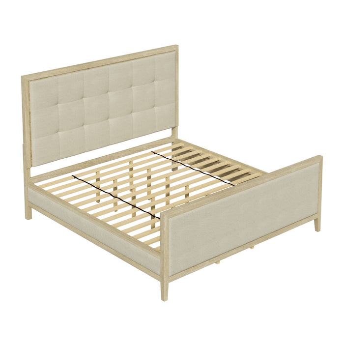 Adeline - Bed With LED Light (High Footboard)