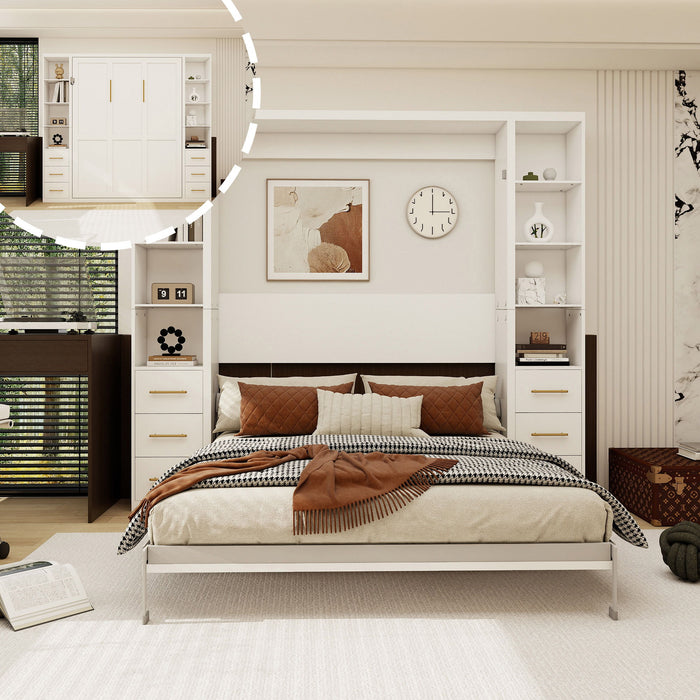 Multifunctional Vertical Murphy Wall Bed